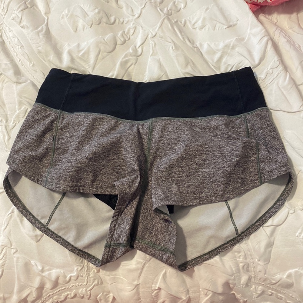 Size 2 Lululemon speed up shorts
